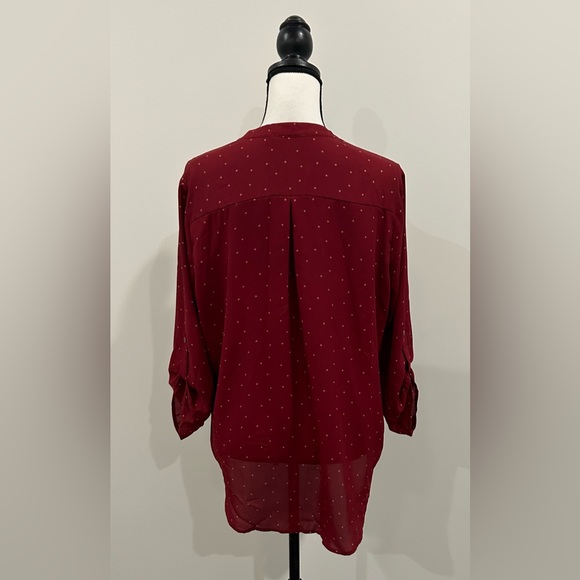 Lush Polka Dot Blouse - Picture 5 of 5